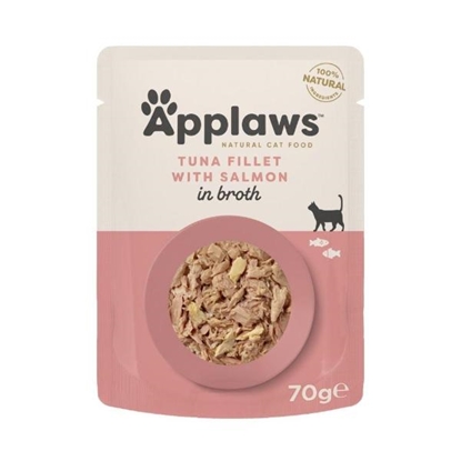 Picture of Applaws Natural Wet Cat Food Tuna With Salmon x 70gr